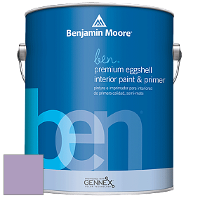 Benjamin Moore Ben W626 Premium Interior Latex Eggshell краска цвет 1390 Hydrangea