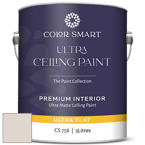 COLOR SMART CS 758 ULTRA CEILING PAINT ультраматовая краска цвет 858 Athena