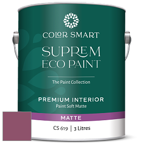 COLOR SMART CS 619 SUPREM ECO PAINT матовая краска цвет 2083-30 Old Claret