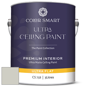 COLOR SMART CS 758 ULTRA CEILING PAINT ультраматовая краска цвет 1556 Vapor Trails