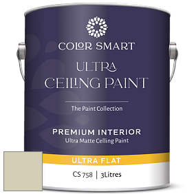 COLOR SMART CS 758 ULTRA CEILING PAINT ультраматовая краска цвет AF-435 