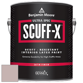 Benjamin Moore 486 Ultra Spec SCUFF-X Interior Satin Finish краска цвет AF-610 