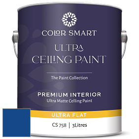 COLOR SMART CS 758 ULTRA CEILING PAINT ультраматовая краска цвет RAL 5005 