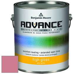 Benjamin Moore 794 Advance Interior Paint-High Gloss глянцевая алкидная эмаль цвет 1341 Secret Rendezvous