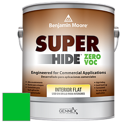 Benjamin Moore 355 Super Hide Zero Voc Interior Flat краска цвет RAL 6038 