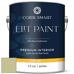COLOR SMART CS 745 ELIT PAINT глубокоматовая моющаяся краска цвет NCS S 2020-G70Y 