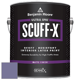 Benjamin Moore 484 Ultra Spec SCUFF-X Interior Matte Finish краска цвет NCS S 4030-R60B 