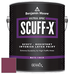 Benjamin Moore 484 Ultra Spec SCUFF-X Interior Matte Finish краска цвет 2076-10 Crushed Velvet