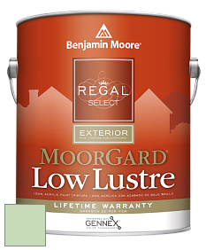 Benjamin Moore W103 Regal Select Exterior Paint-MoorGard Low Lustre Finish краска цвет 549 Honeydew