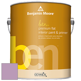 Benjamin Moore Ben W625 Premium Interior Latex Flat краска цвет NCS S 2030-R40B 