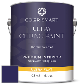 COLOR SMART CS 758 ULTRA CEILING PAINT ультраматовая краска цвет RAL 5022 
