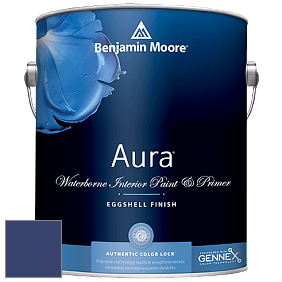 Benjamin Moore Aura 524 Waterborne Interior Eggshell Finish краска цвет NCS S 5540-R70B 