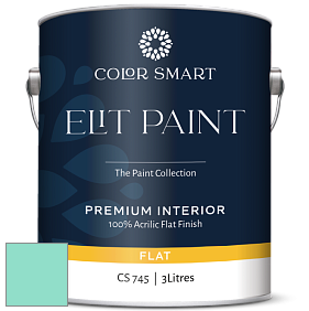 COLOR SMART CS 745 ELIT PAINT глубокоматовая моющаяся краска цвет 2045-50 Green Coral