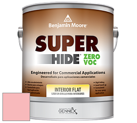 Benjamin Moore 355 Super Hide Zero Voc Interior Flat краска цвет NCS S 0530-R 