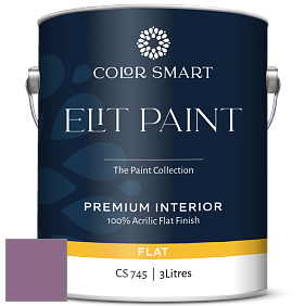 COLOR SMART CS 745 ELIT PAINT глубокоматовая моющаяся краска цвет 1371 Plum Perfect
