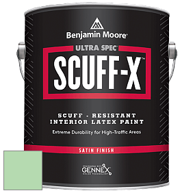 Benjamin Moore 486 Ultra Spec SCUFF-X Interior Satin Finish краска цвет 571 Lotus Flower