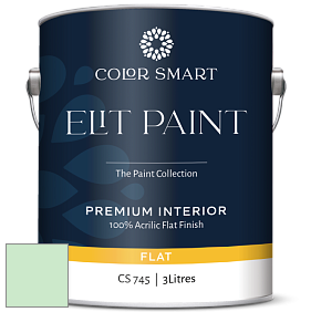 COLOR SMART CS 745 ELIT PAINT глубокоматовая моющаяся краска цвет NCS S 0520-G10Y 