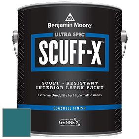 Benjamin Moore 485 Ultra Spec SCUFF-X Interior Eggshell Finish краска цвет 756 Varsity Blues