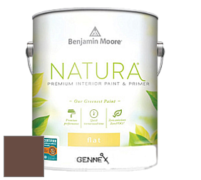 Benjamin Moore 514 Natura Interior Semi-Gloss Finish краска цвет 2098-10 Barrel Brown