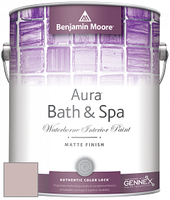 Benjamin Moore Aura 532 Bath & Spa Waterborne Interior Paint Matte Finish краска цвет NCS S 2010-R 