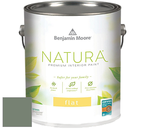 Benjamin Moore 512 Natura Interior Flat Finish матовая краска цвет AF-475 