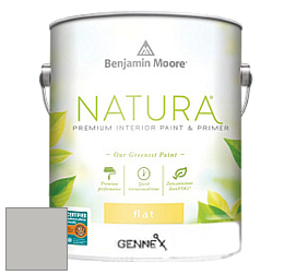 Benjamin Moore 514 Natura Interior Semi-Gloss Finish краска цвет 1466 Smoke Embers