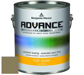Benjamin Moore 794 Advance Interior Paint-High Gloss глянцевая алкидная эмаль цвет 496 Chopped Dill