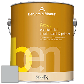 Benjamin Moore Ben W625 Premium Interior Latex Flat краска цвет AF-695 