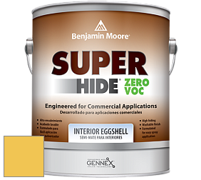 Benjamin Moore 357 Super Hide Zero Voc Interior Eggshell краска цвет 356 Sunny Afternoon