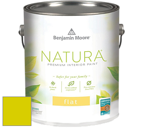 Benjamin Moore 512 Natura Interior Flat Finish матовая краска цвет 2025-30 New Lime