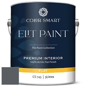 COLOR SMART CS 745 ELIT PAINT глубокоматовая моющаяся краска цвет 2125-20 Deep Space
