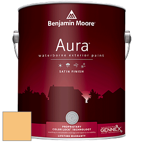 Benjamin Moore Aura 631 Waterborne Exterior Satin Finish краска цвет 306 Lion Heart