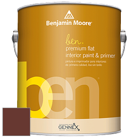 Benjamin Moore Ben W625 Premium Interior Latex Flat краска цвет RAL 8012 