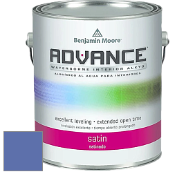 Benjamin Moore 792 Advance Interior Paint-Satin эмаль цвет NCS S 3050-R70B 