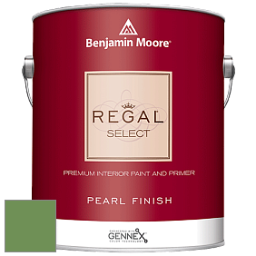 Benjamin Moore 550 Regal Select Waterborne Interior Pearl Finish краска цвет 553 Richmond Green