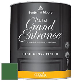 Benjamin Moore Aura 148 Grand Entrance High Gloss эмаль цвет 2035-10 Seaweed