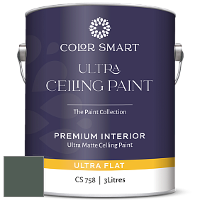 COLOR SMART CS 758 ULTRA CEILING PAINT ультраматовая краска цвет 707 Calico Blue