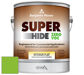 Benjamin Moore 355 Super Hide Zero Voc Interior Flat краска цвет NCS S 0580-G30Y 
