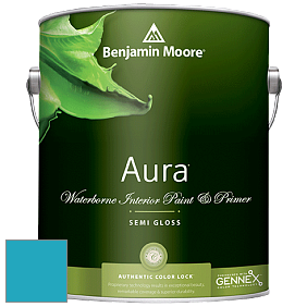 Benjamin Moore Aura 528 Waterborne Interior Semi-gloss Finish краска цвет 769 Dream I Can Fly