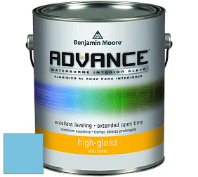 Benjamin Moore 794 Advance Interior Paint-High Gloss глянцевая алкидная эмаль цвет 788 Aquarius