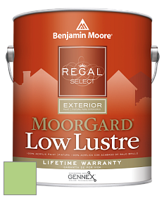 Benjamin Moore W103 Regal Select Exterior Paint-MoorGard Low Lustre Finish краска цвет 557 Leprechaun Green