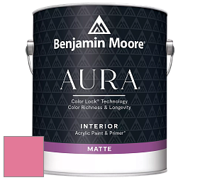 Benjamin Moore Aura 522 Interior Paint - Matte краска цвет 2000-40 Strawberry Shortcake
