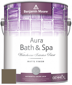 Benjamin Moore Aura 532 Bath & Spa Waterborne Interior Paint Matte Finish краска цвет 1526 Evening Grove