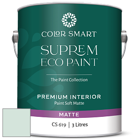 COLOR SMART CS 619 SUPREM ECO PAINT матовая краска цвет 843 Taffeta Green
