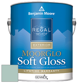 Benjamin Moore W096 Regal Select Exterior Paint-Moor GloSoft Gloss Finish краска цвет 682 Warm Springs