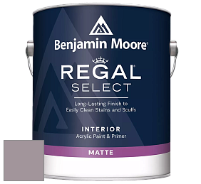Benjamin Moore 548 IRegal Select Interior Paint - Matte краска цвет 1447 Amethyst Sky