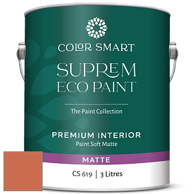 COLOR SMART CS 619 SUPREM ECO PAINT матовая краска цвет 076 Corlsbud Canyon