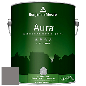 Benjamin Moore Aura 629 Waterborne Exterior Flat Finish краска цвет AF-660 