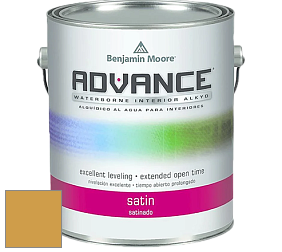 Benjamin Moore 792 Advance Interior Paint-Satin эмаль цвет 294 Golden Bounty