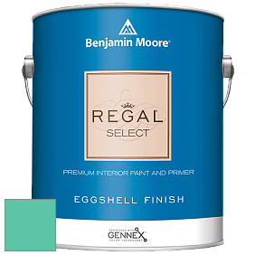 Benjamin Moore 549 Regal Select Waterborne Interior Eggshell Finish краска цвет 2046-40 Green Sponge